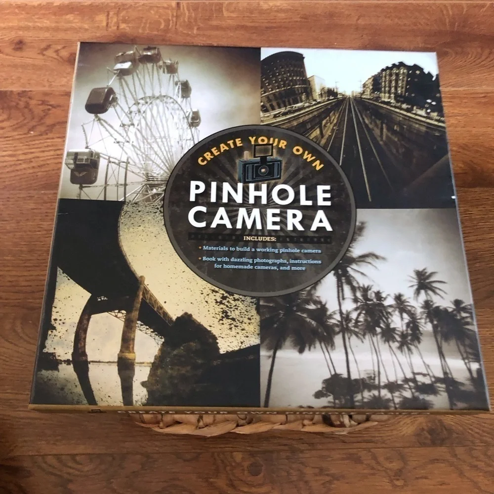 Create your own pinhole camera kit set